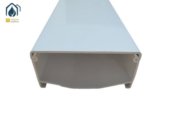 Buen precio Sistema de cultivo hidropónico cuadrado 100*50mm 100*100mm canales hidropónicos NFT en línea