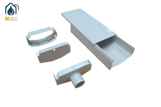 Prezzo buono Sistema di coltivazione idroponica personalizzato con tubo NFT 100*50mm flessibile in linea